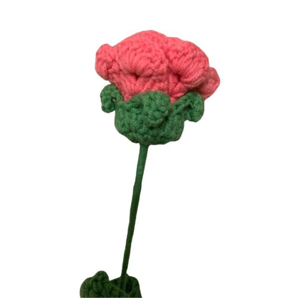 Crochet Flower - Rose Pink